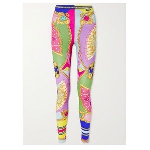 Versace Barocco Print Leggings